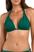 La Blanca Island Goddess Halter Bikini Top