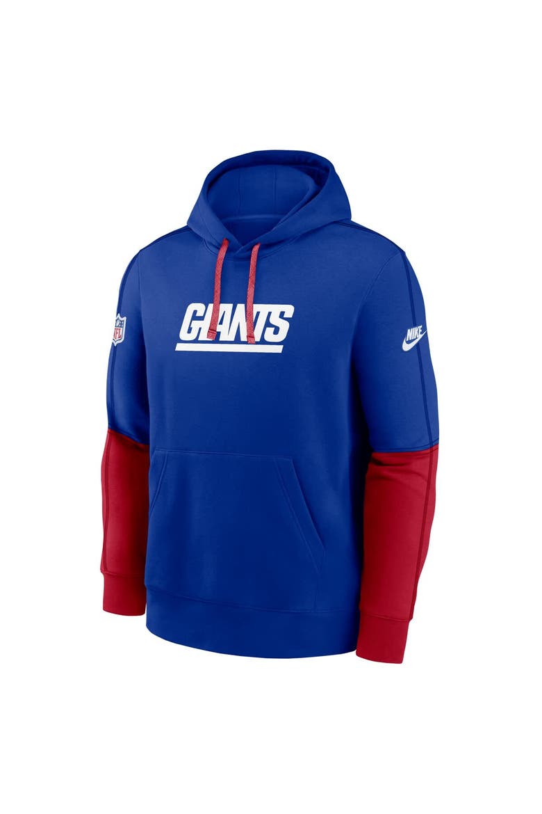 Men's Nike Royal New York Giants Alternate Logo Club Pullover Hoodie, Alternate, color, Royal