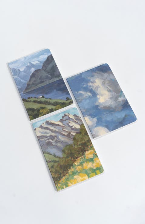 Set of Three Pocket Journals - Landscapes of Frankenstein En Plein Air