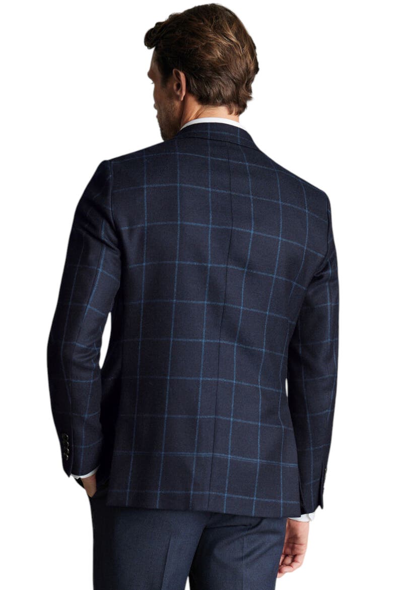 Wool Texture Twill Jacket, Alternate, color, Navy