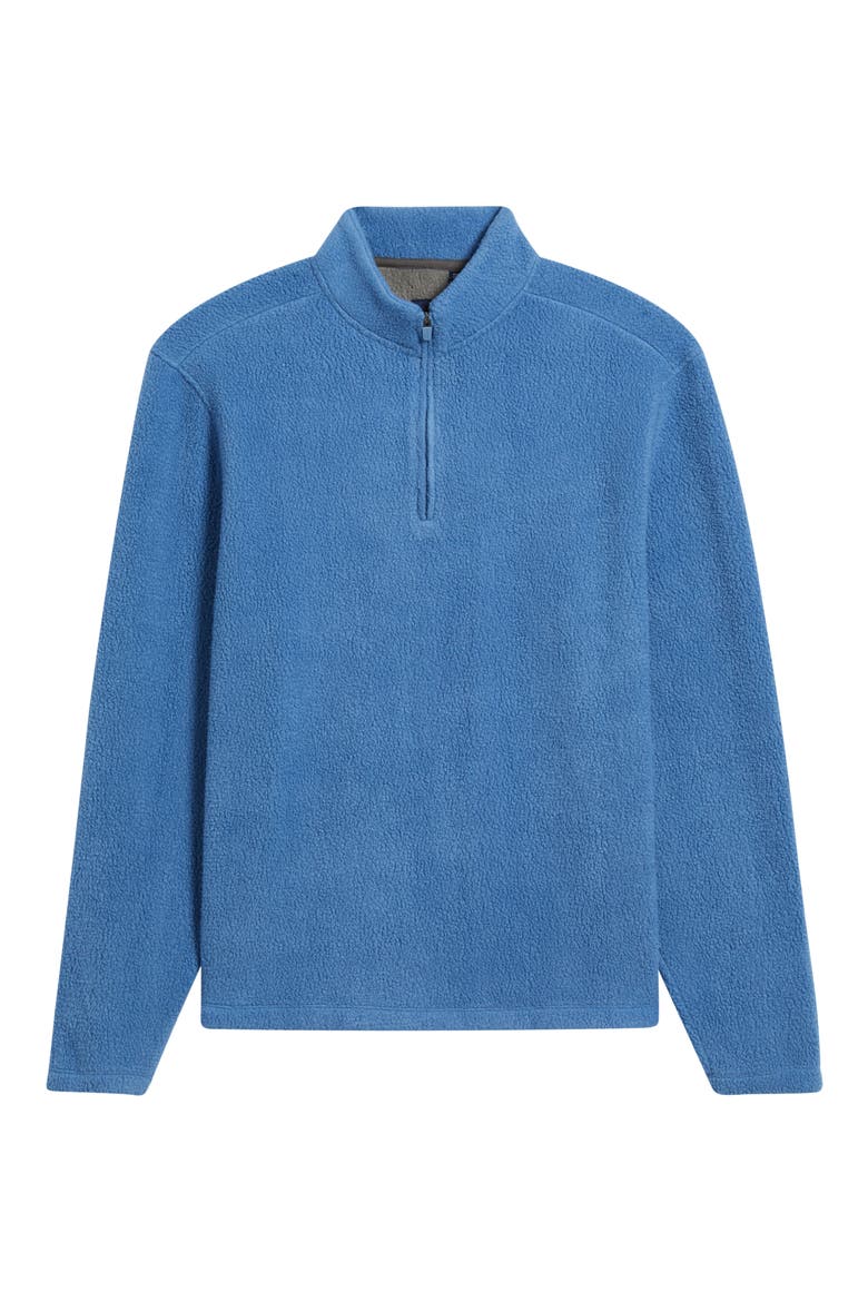 Dion Fleece Half Zip Pullover, Alternate, color, RIVERSIDE