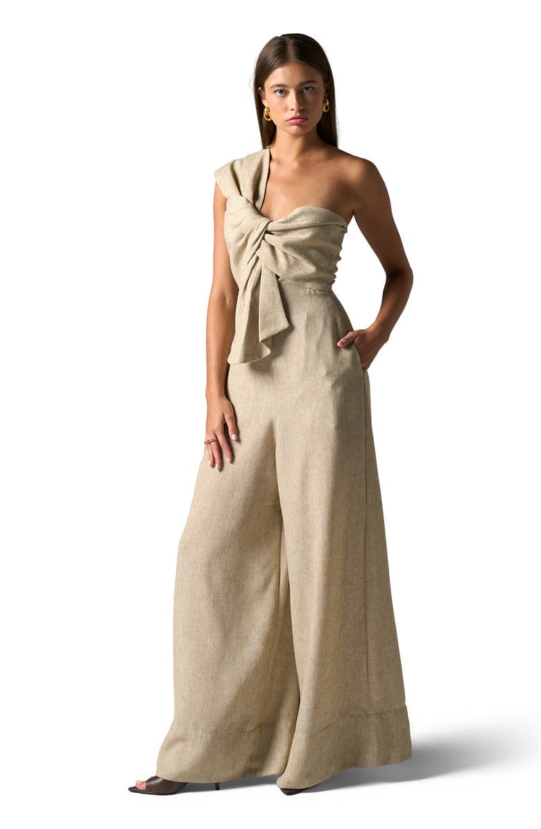 JBQ Eden Jumpsuit, Main, color, Parchment