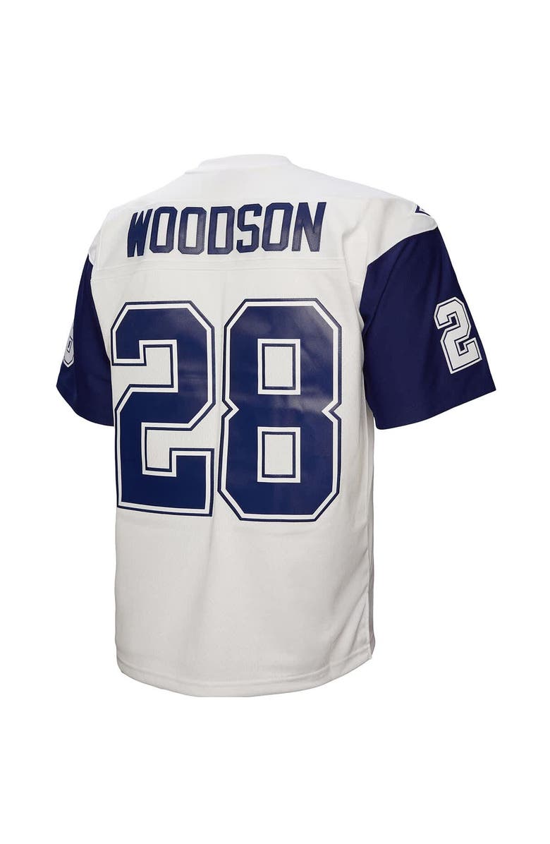 Mitchell & Ness Men's Mitchell & Ness Darren Woodson White Dallas Cowboys 1994 Alternate Legacy Replica Jersey, Alternate, color, 