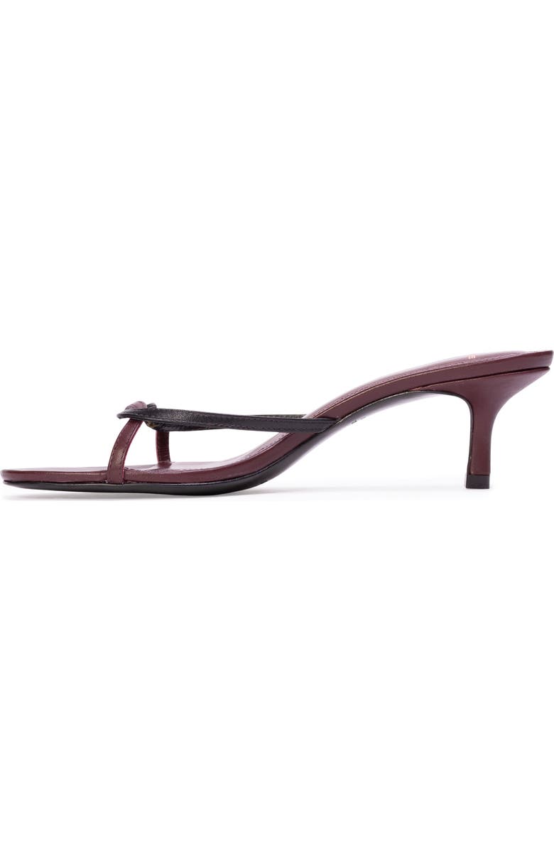 BLACK SUEDE STUDIO Fae 50 Sandal, Alternate, color, Bordeaux Leather