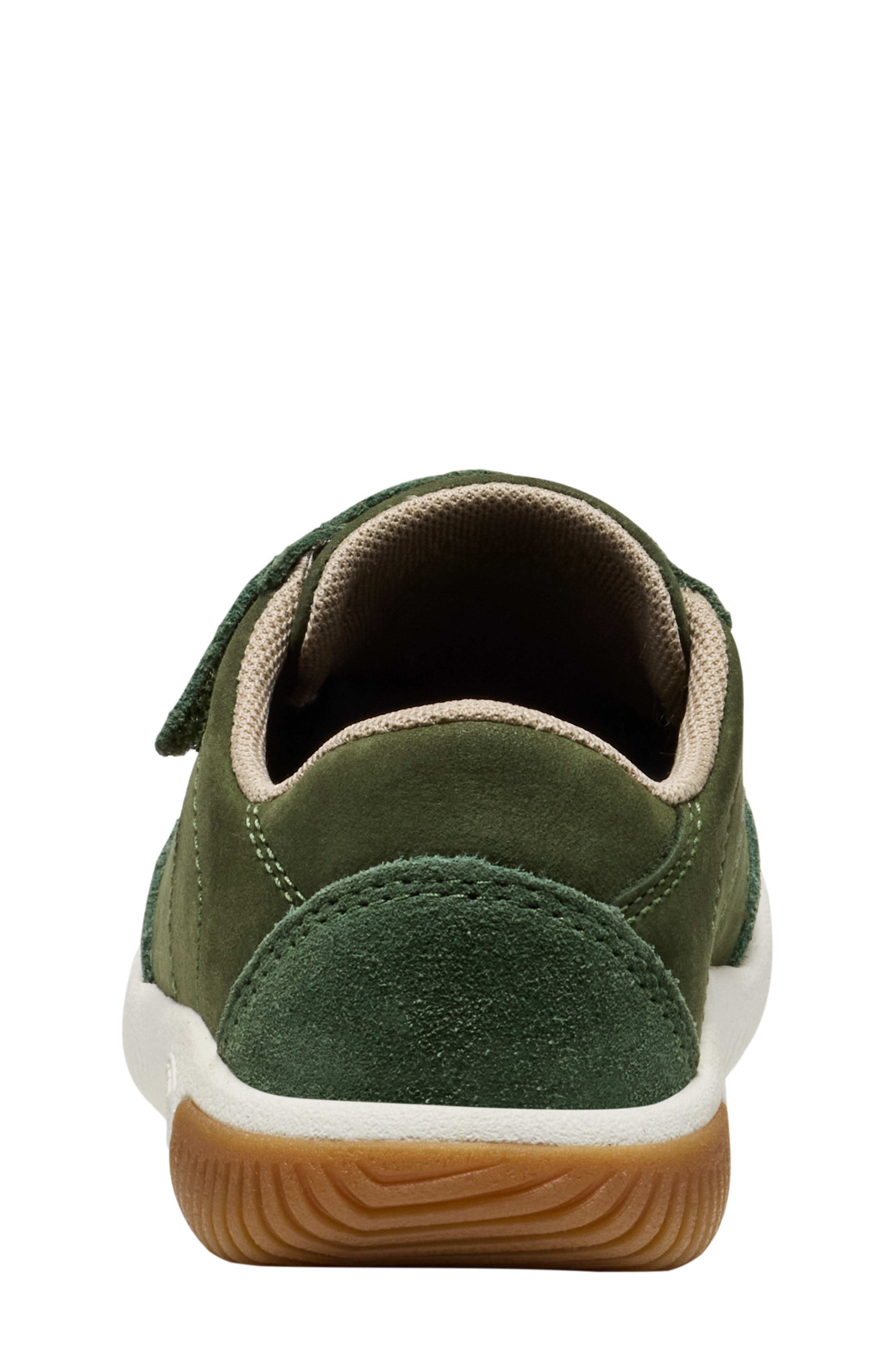 Kids' KNX T-Toe Sneaker, Alternate, color, BRONZE GREEN/ STAR WHITE