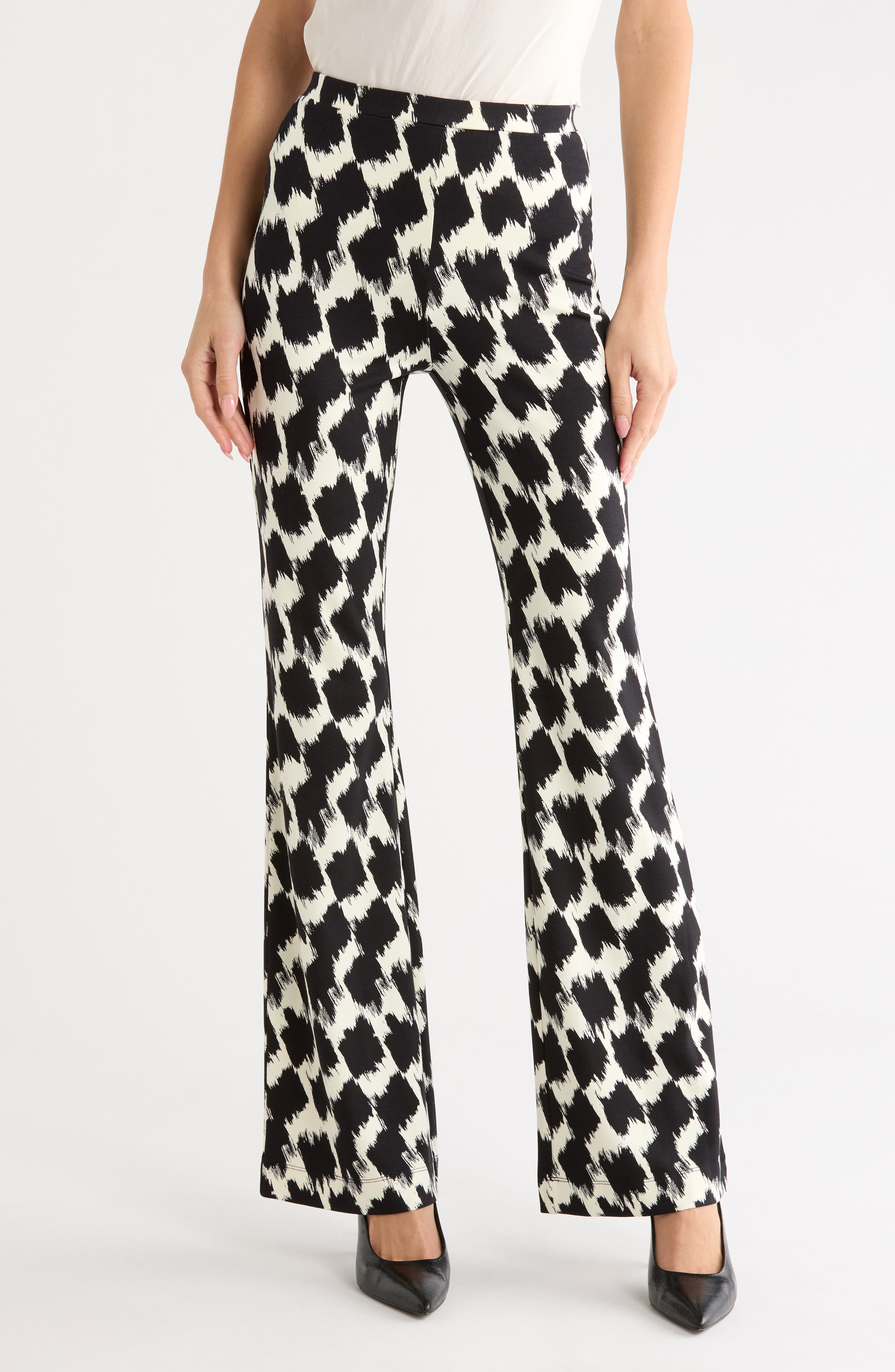 Brooklyn High Waist Flare Leg Pants