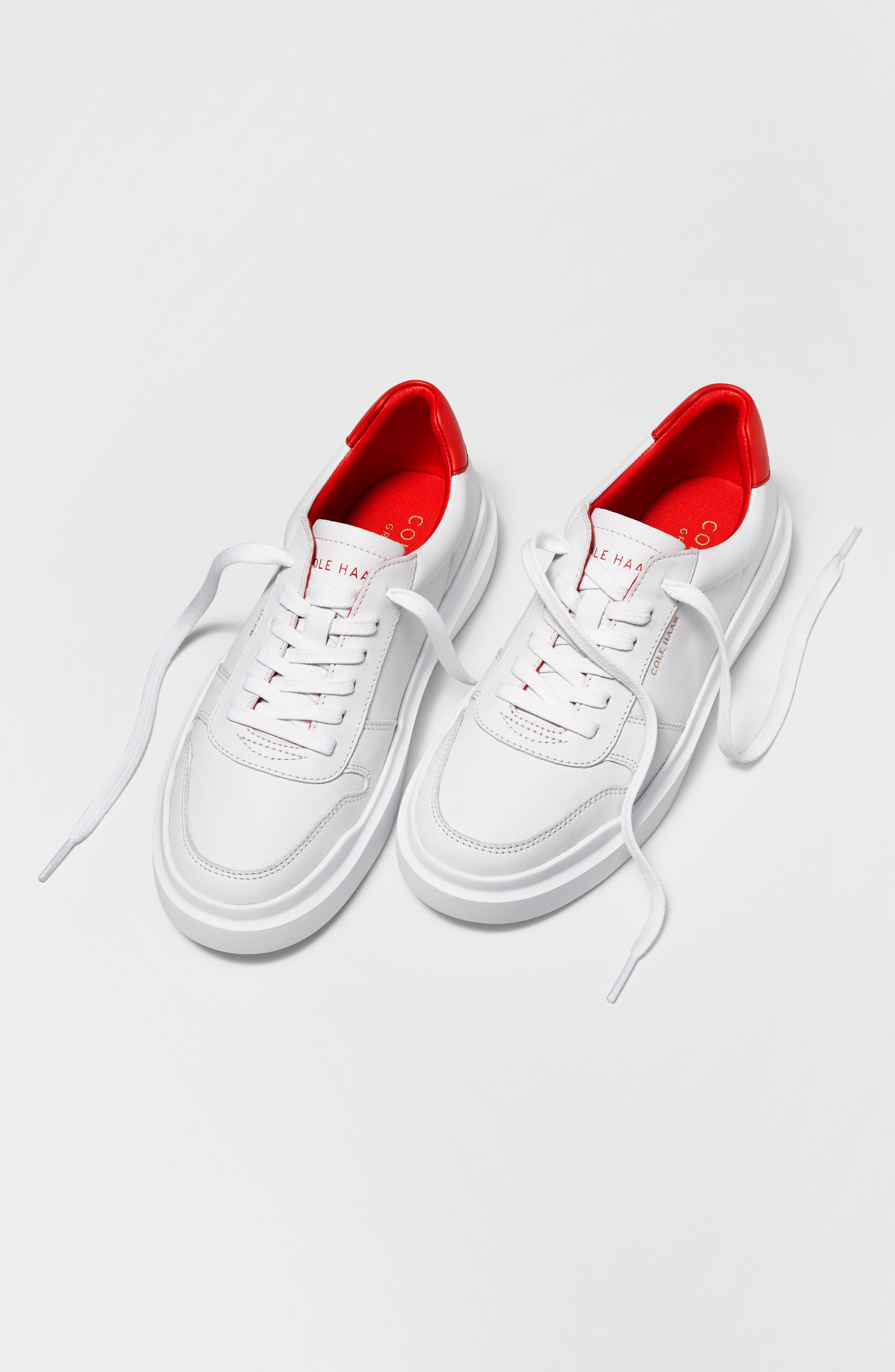 GrandPro Rally Sneaker, Alternate, color, WHITE/ LIMELIGHT LEATHER