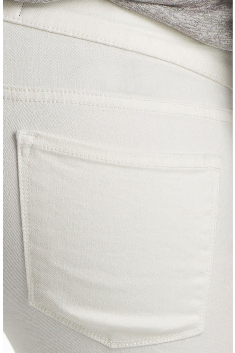 Colored Skinny Stretch Ankle Jeans, Alternate, color, WHITE