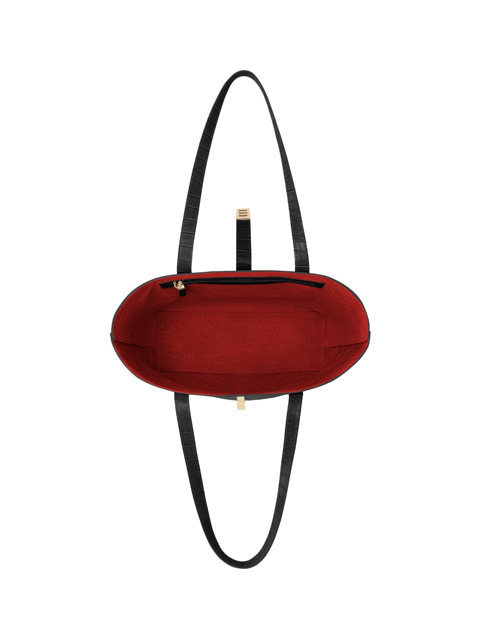 Teddy Blake Nina Croco 12", Alternate, color, Black&Red