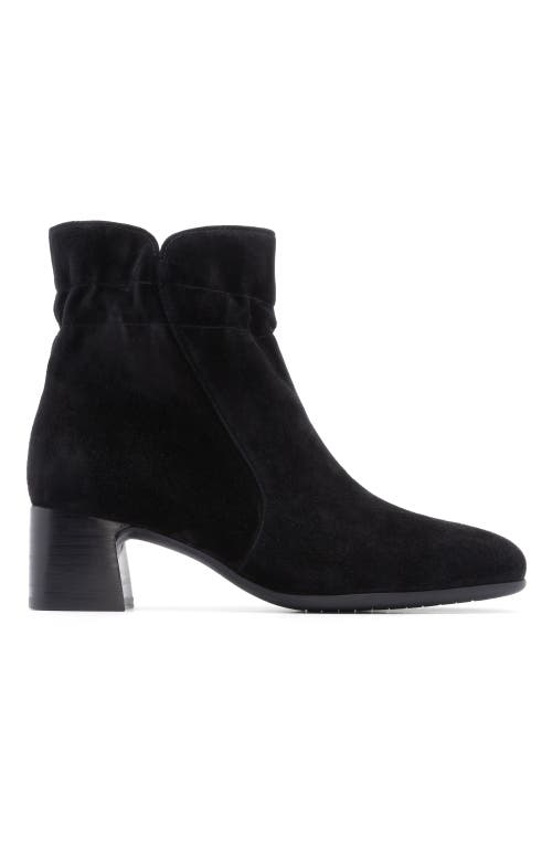Abeo Avenue Mid Boot In Black Suede - Regular