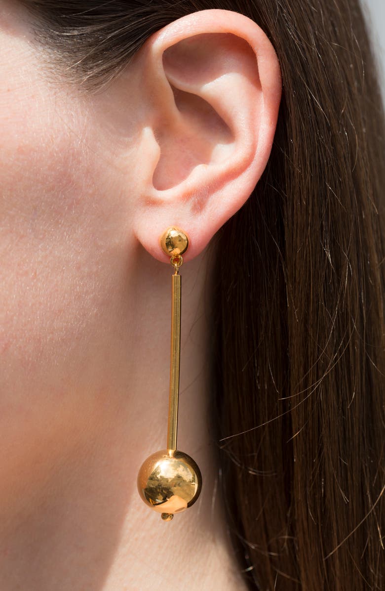 Sophie Buhai Suzanne Long Vermeil Drop Earrings, Alternate, color,