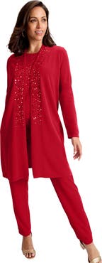 Jessica London Fine Gauge Cardigan Topper