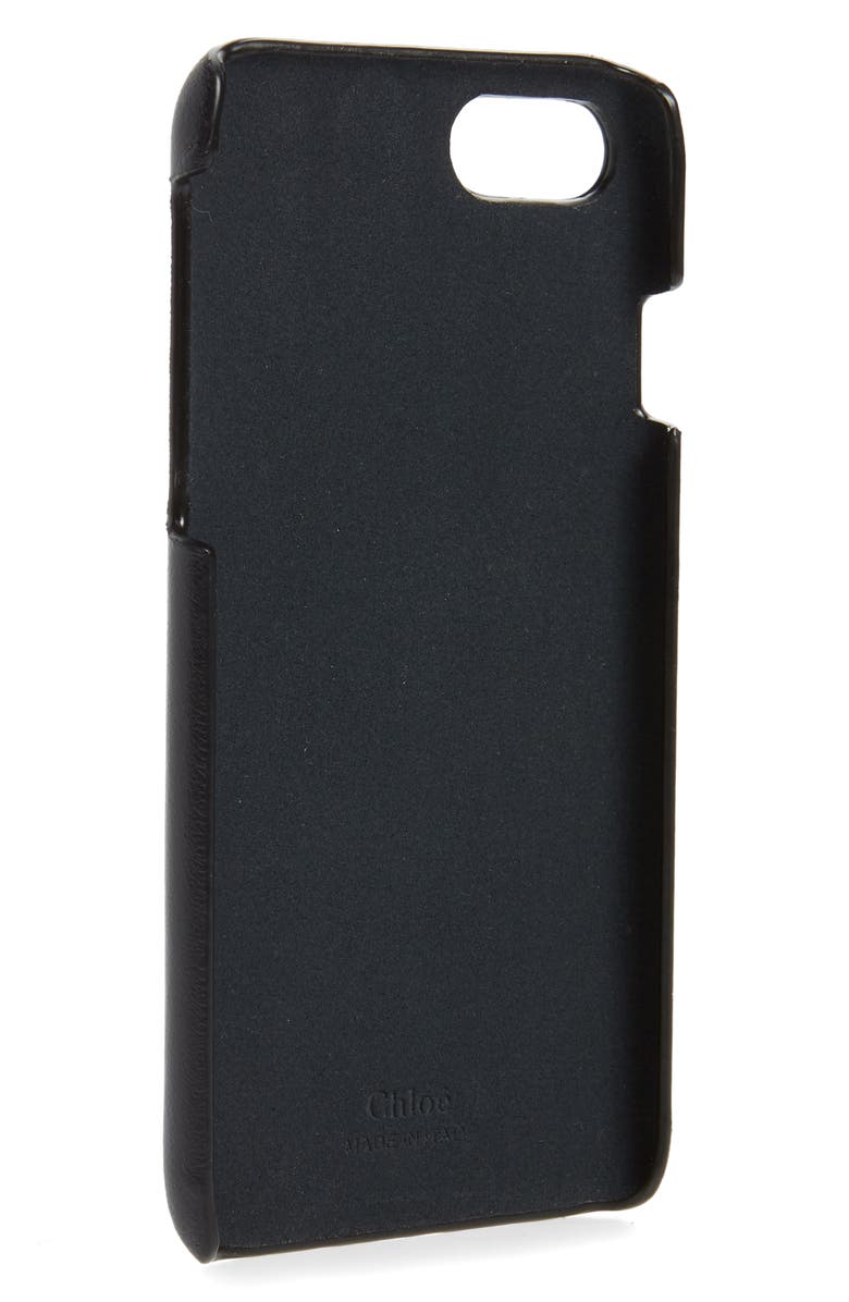 Chloé Vick Leather iPhone X/Xs Case, Alternate, color,