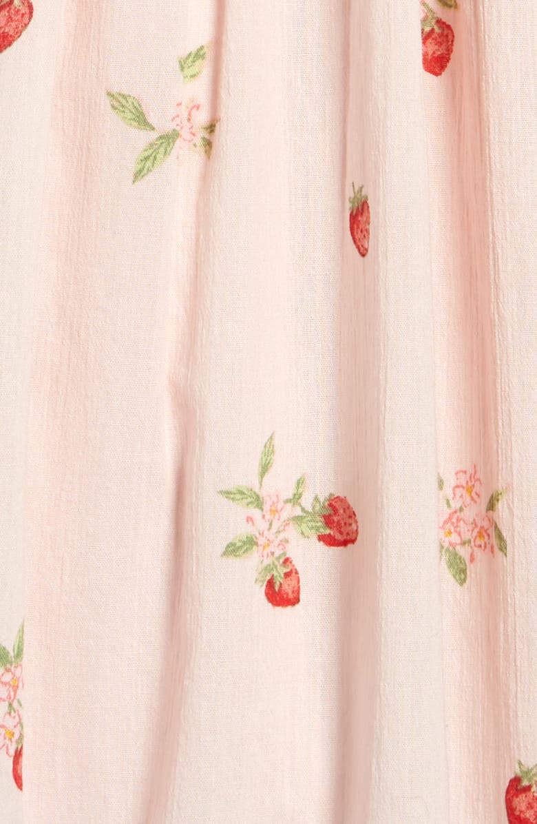 Rachel Parcell Print Flutter Sleeve Dress, Alternate, color, 