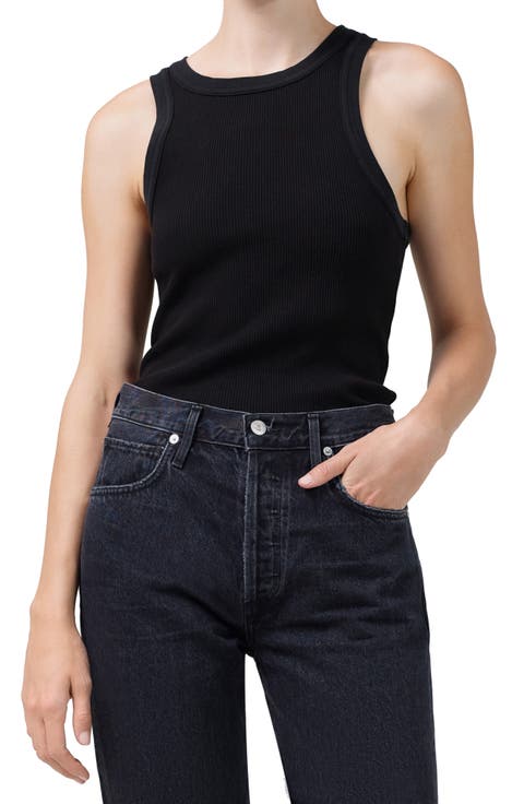 Isabel Rib Racerback Tank