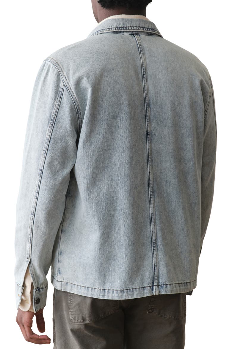 Patrick Denim Jacket, Alternate, color, LIGHT WASH