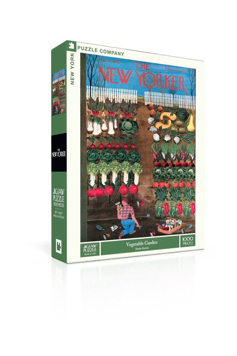 Vegetable Garden 1000 Piece Puzzle, Alternate, color, No Color