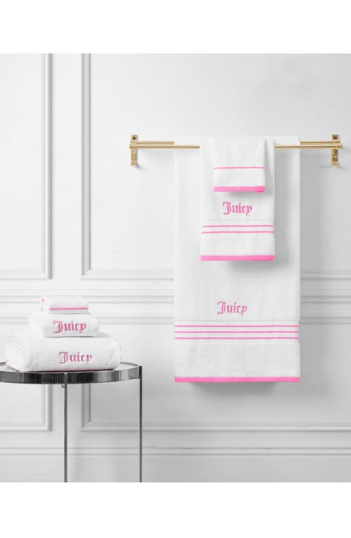 Shop Juicy Couture Neon Border 6-piece Towel Set