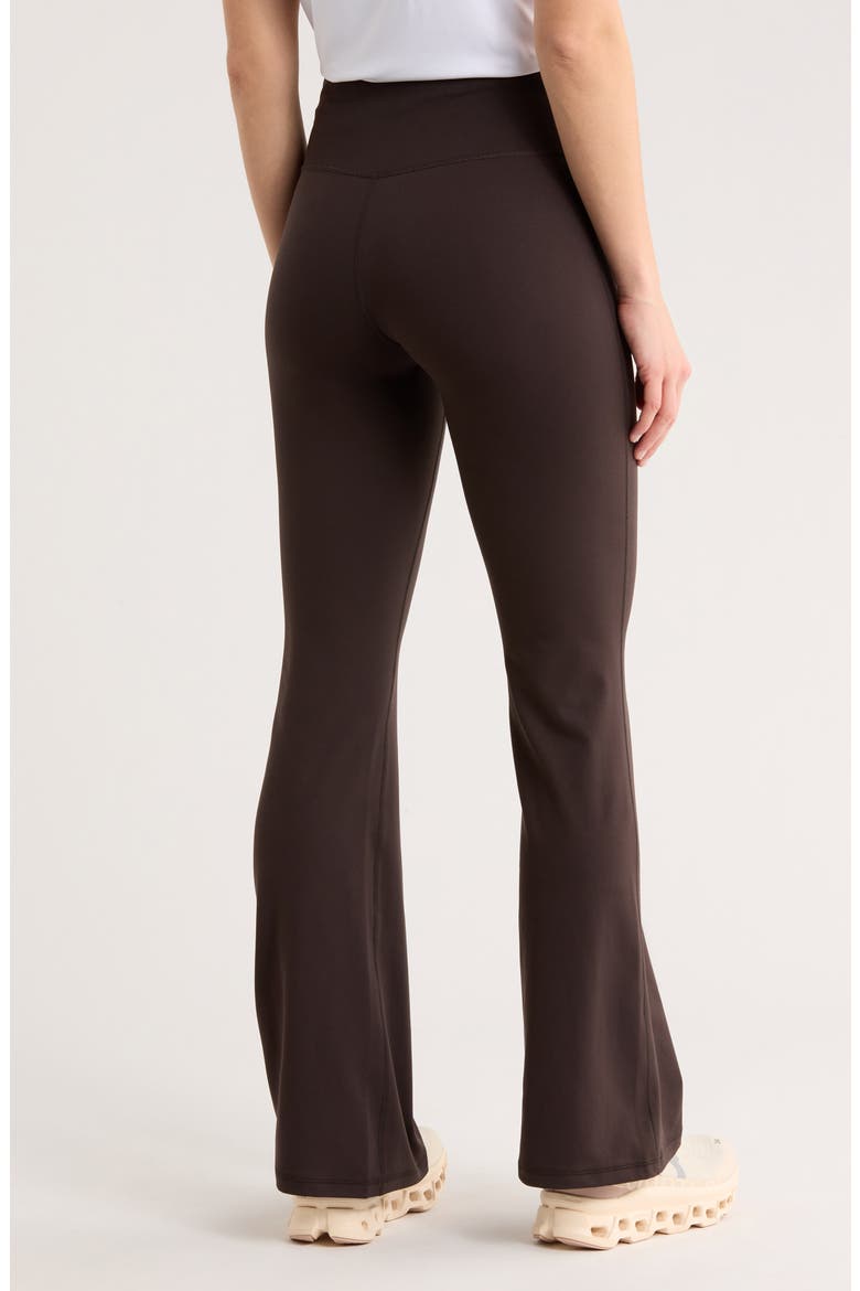 Sophia Crossover Flare Leggings, Alternate, color, CHOCOLATE MOUSSE