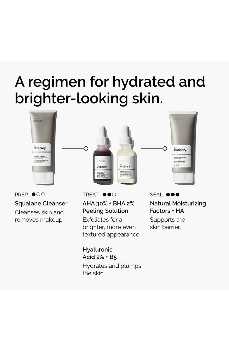 The Ordinary AHA 30% + BHA 2% High-Strength Peeling Solution for Brightening, Alternate, color, 