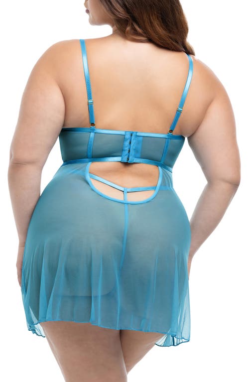 Oh La La Cheri Emma Underwire Chemise & G-string Set