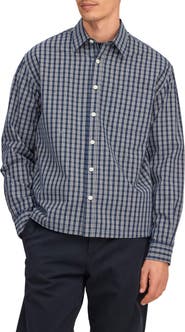 NN07 Deon Checked Organic Cotton Shirt