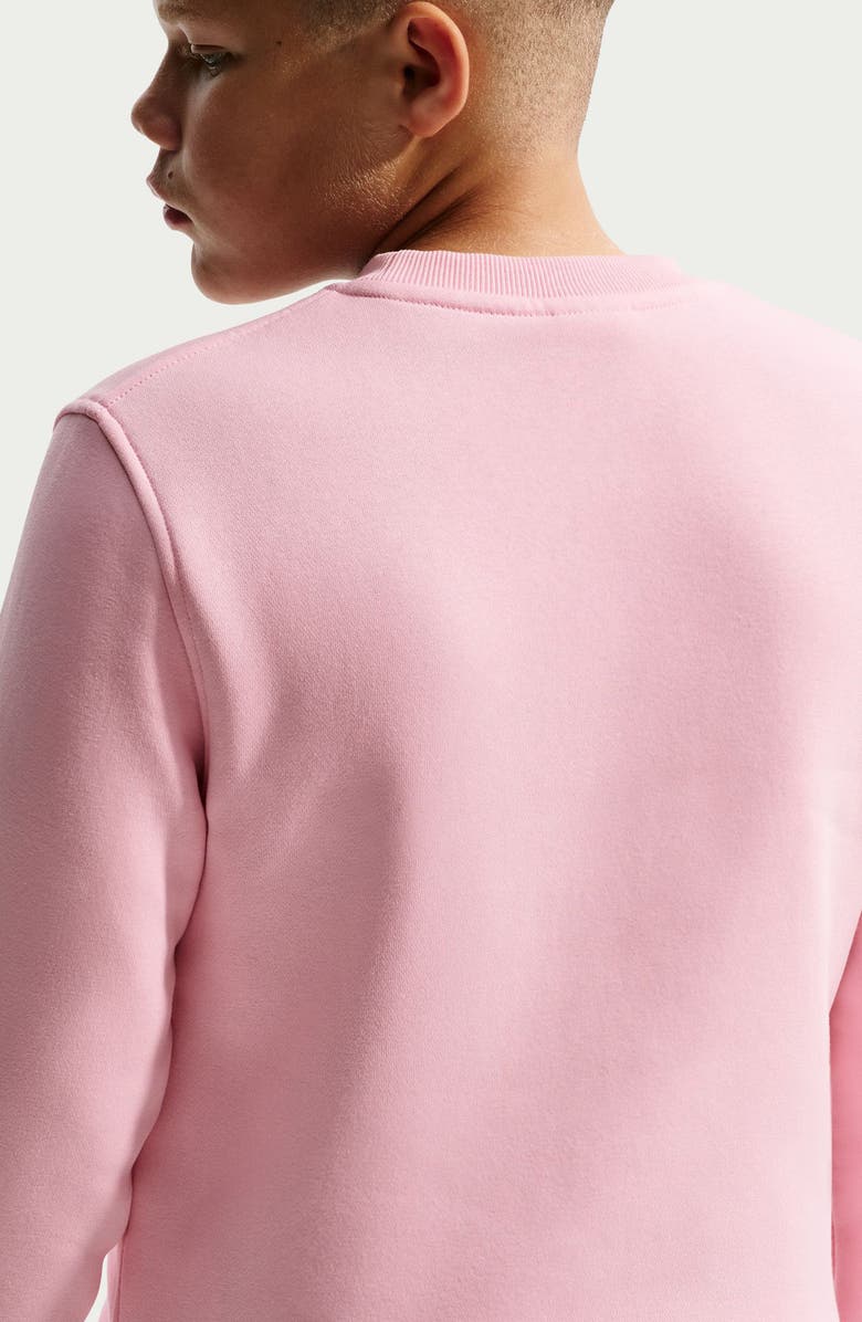 Nike Kids' Logo Fleece Graphic Sweatshirt, Alternate, color, 