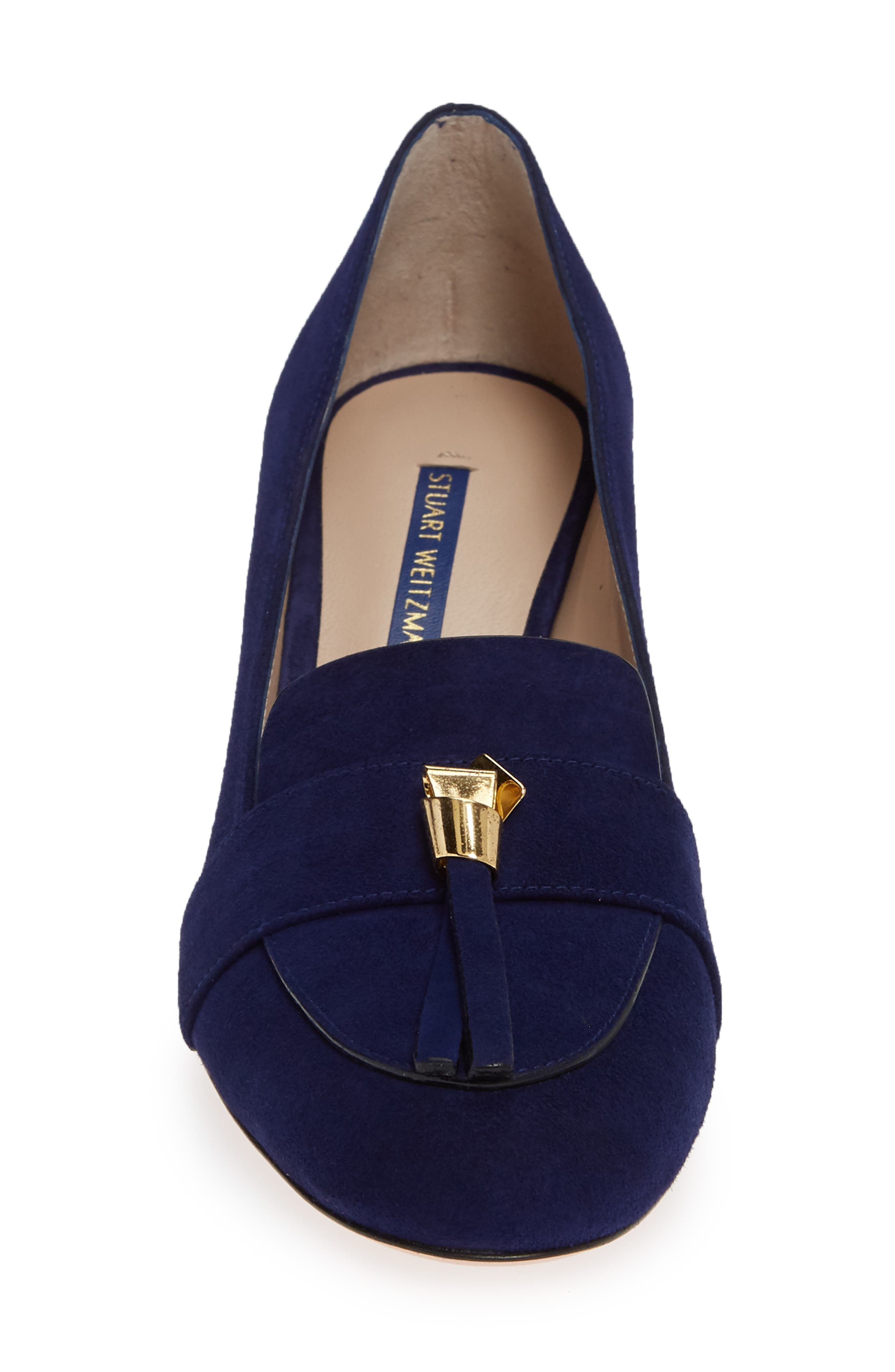 Martha Microknot Pump, Alternate, color, MARITIME SUEDE
