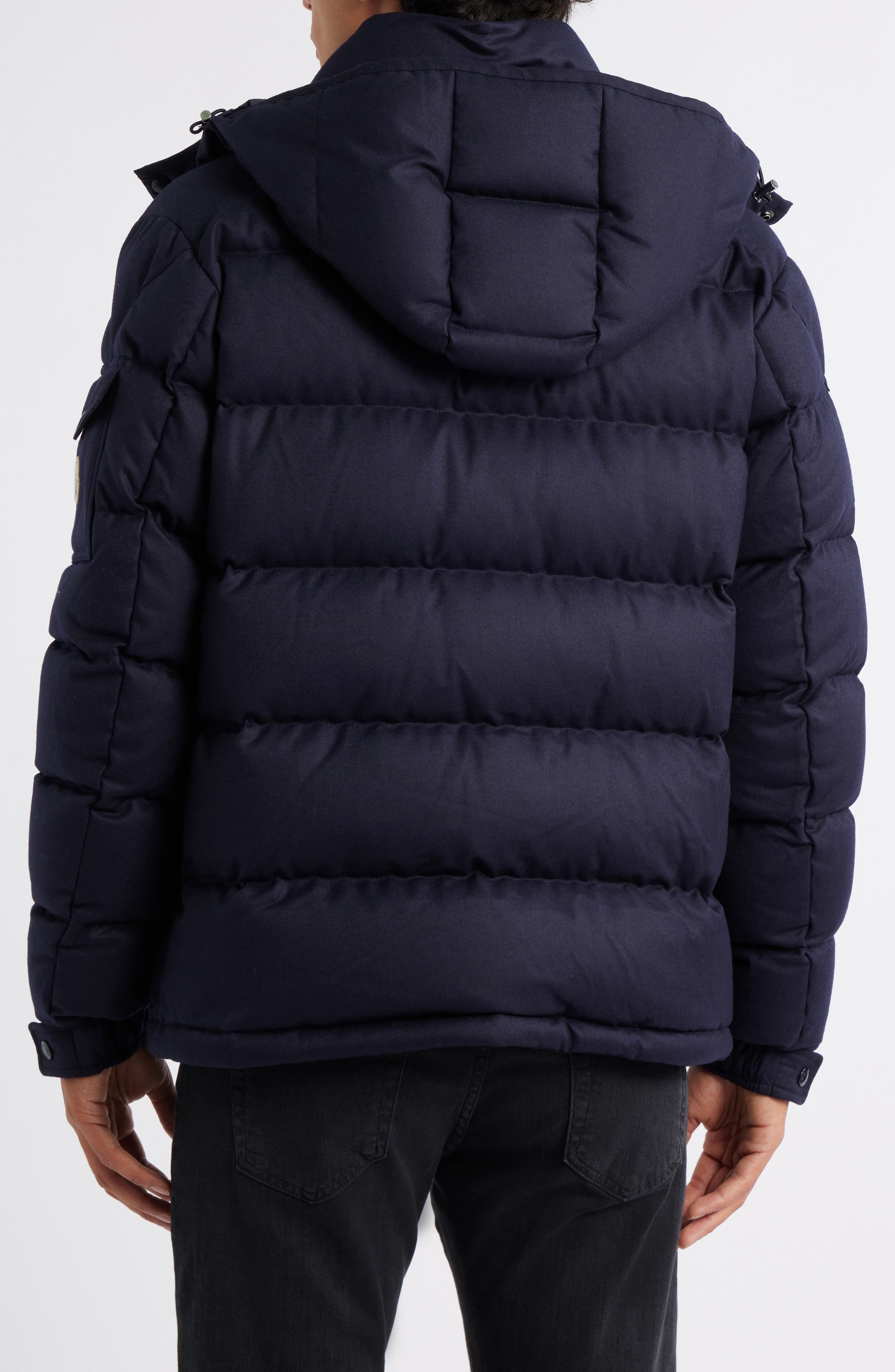Montgenevre Virgin Wool Flannel Down Puffer Jacket - image 2