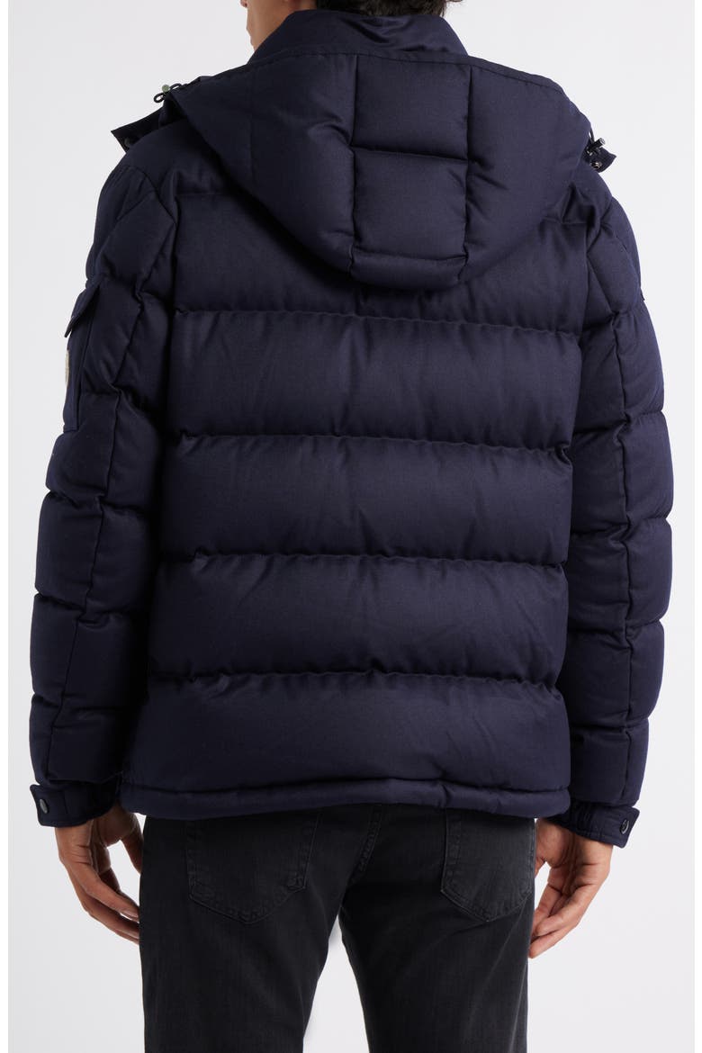 Montgenevre Virgin Wool Flannel Down Puffer Jacket (Men) | Nordstrom