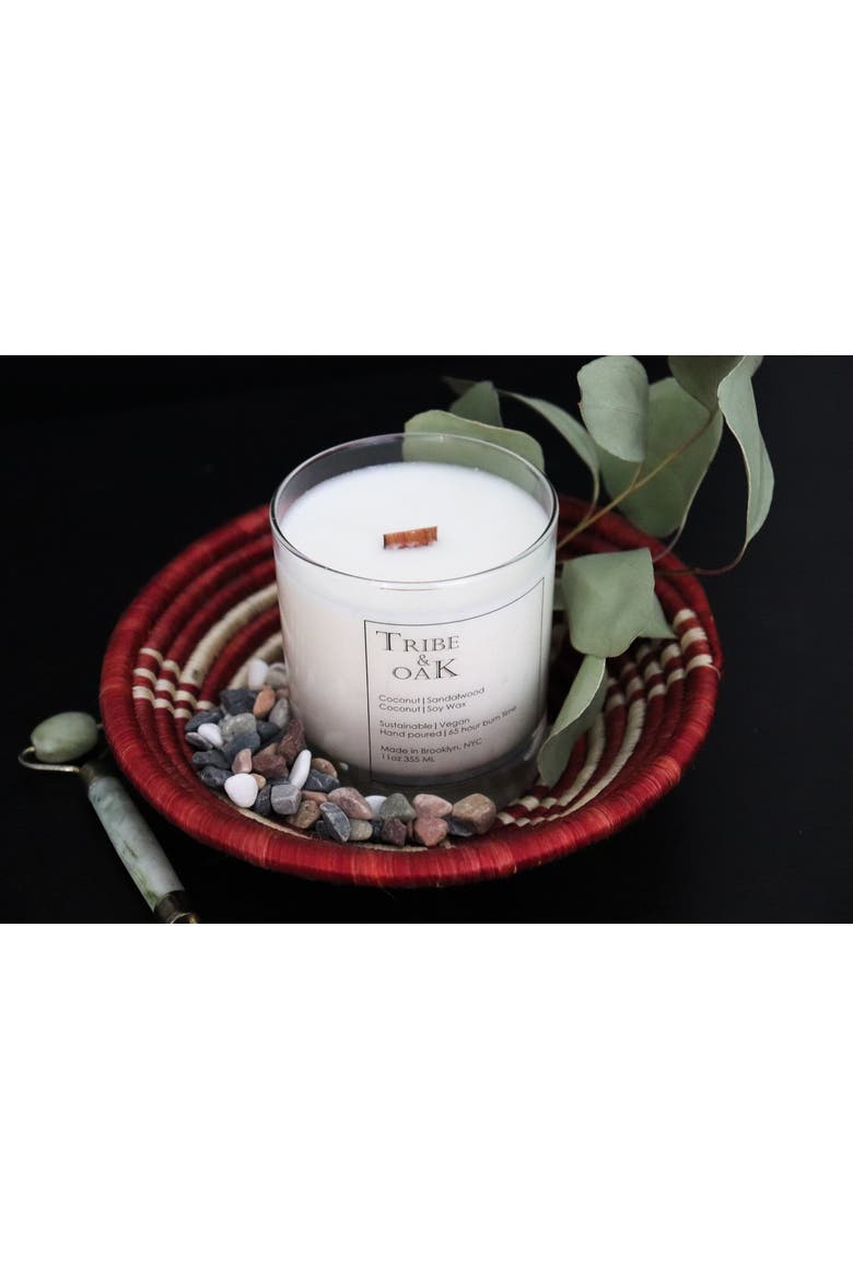 Coconut Sandalwood Coconut Soy Candle, Alternate, color, No Color