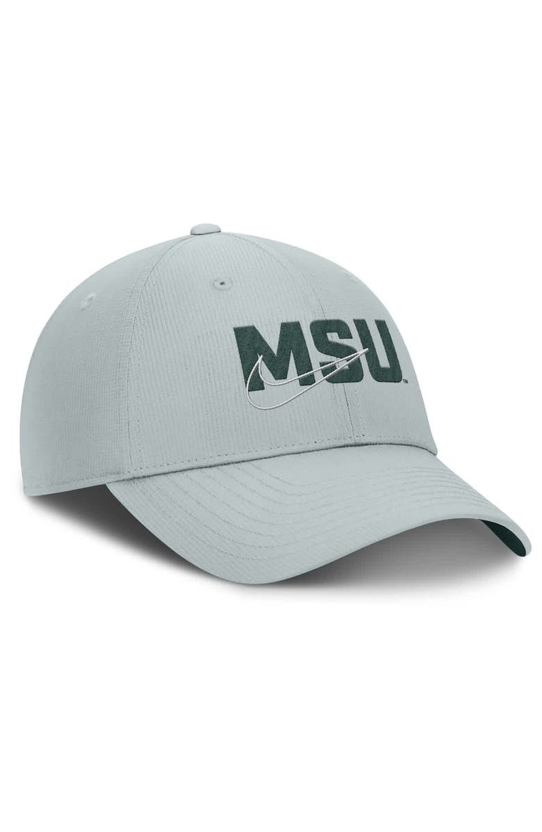 Nike Men's Nike Gray Michigan State Spartans Club Prep Performance Adjustable Hat, Alternate, color, Gray