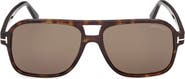 TOM FORD Madison-02 60mm Photochromic Navigator Sunglasses