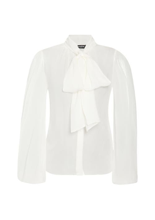 Shop Retroféte Retrofête Hasli Top In White
