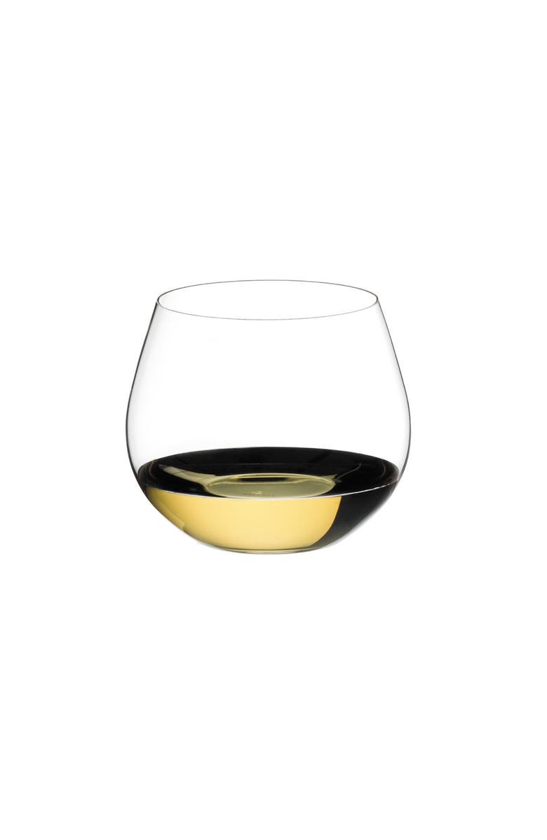 Riedel O Oaked Chardonnay Wine Tumbler, Set of 2, Main, color, Clear