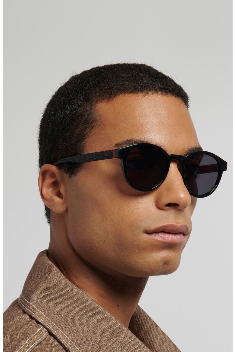 51mm Panthos Sunglasses, Alternate, color, BLACK/ GREY