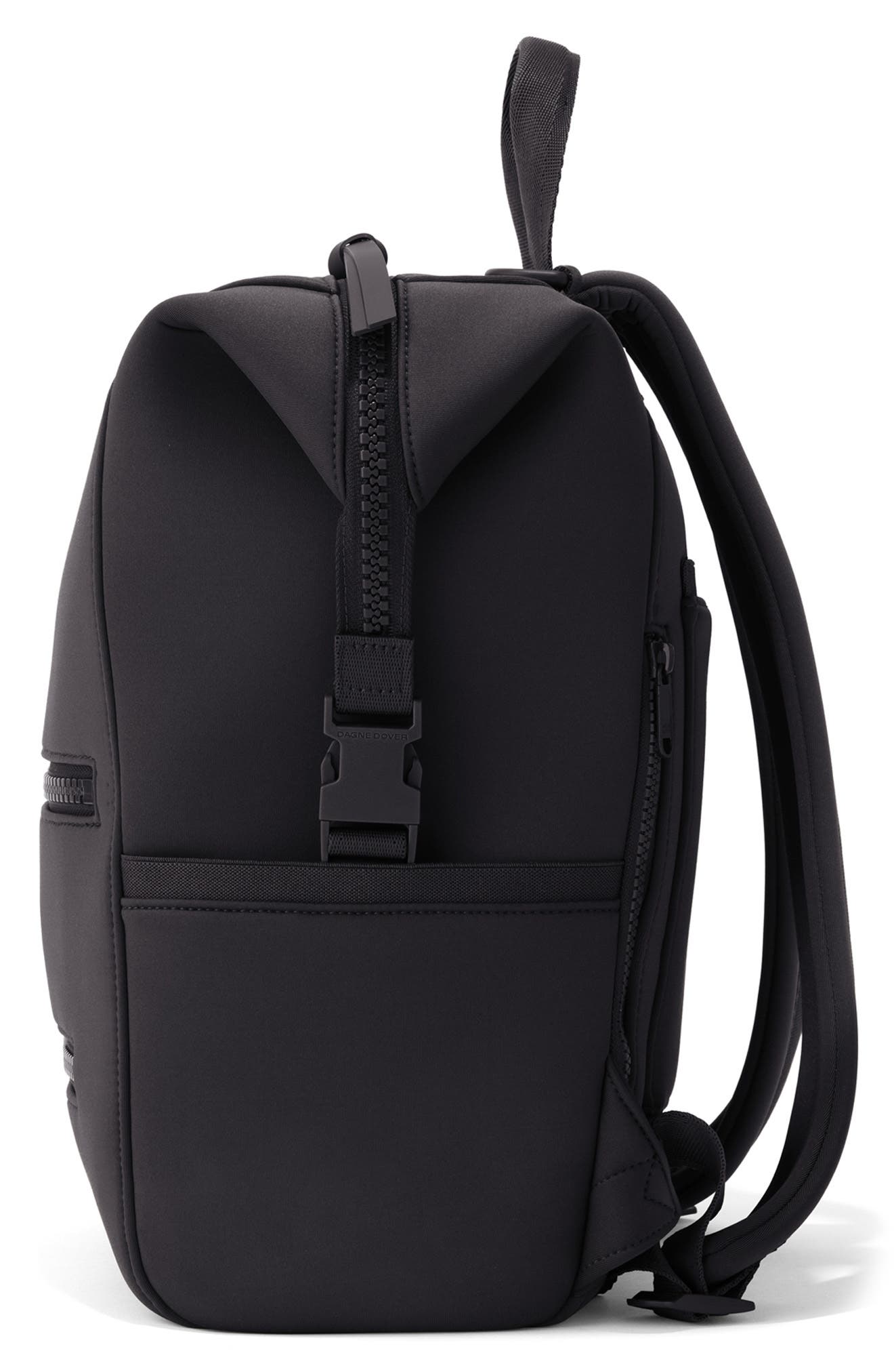 Dagne Dover Indi Medium Neoprene Diaper Backpack, Alternate, color, Onyx