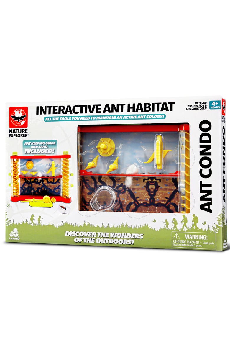 Lanard Nature Explorer Ant Condo Interactive Insect Sand Habitat, 3+, Main, color, 