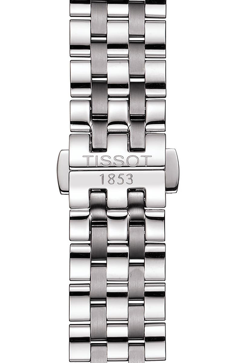 Tissot Carson Premium Powermatic Bracelet Watch, 40mm, Alternate, color, Silver
