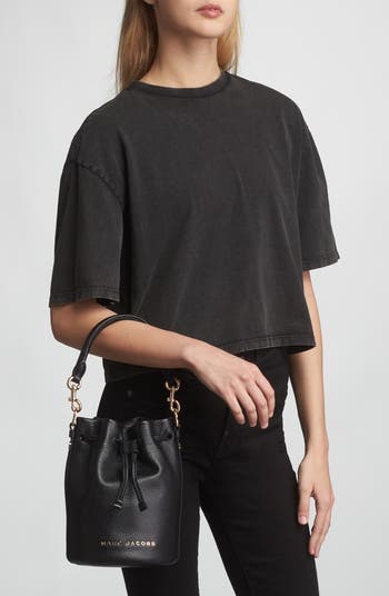 Leather Bucket Bag