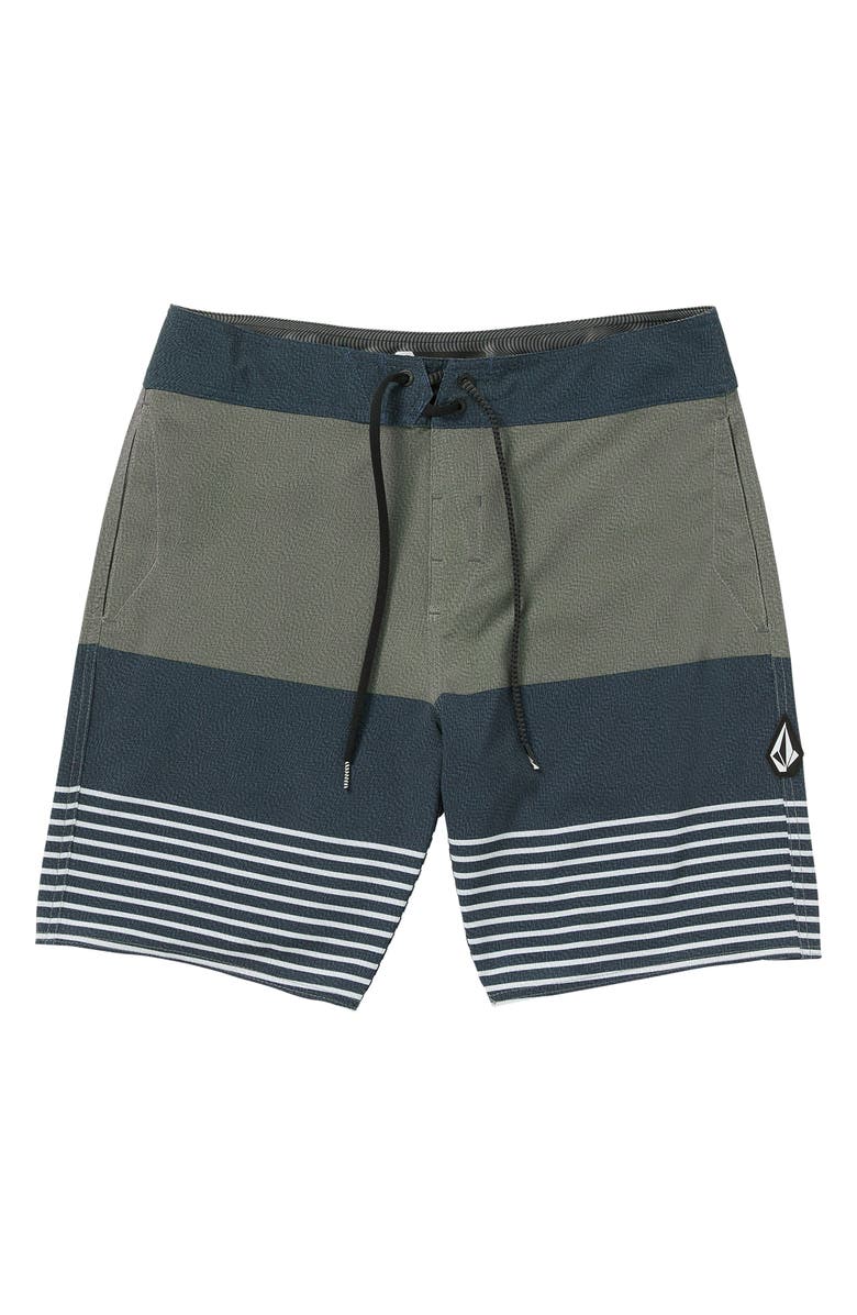 Volcom Quarta Static Mod-Tech Board Shorts, Main, color, 