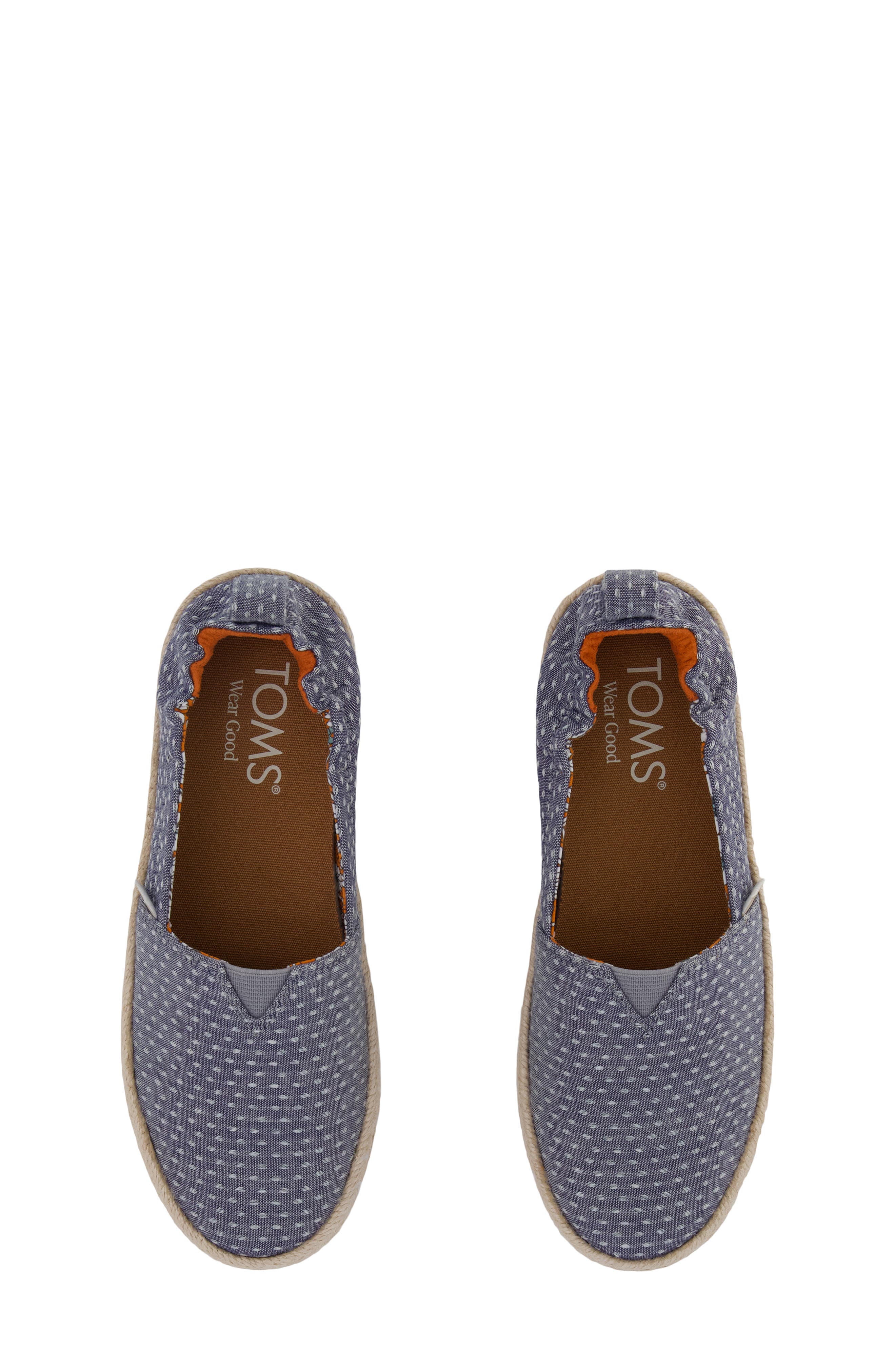 TOMS Kids' Valencia Platform Sneaker, Alternate, color, 