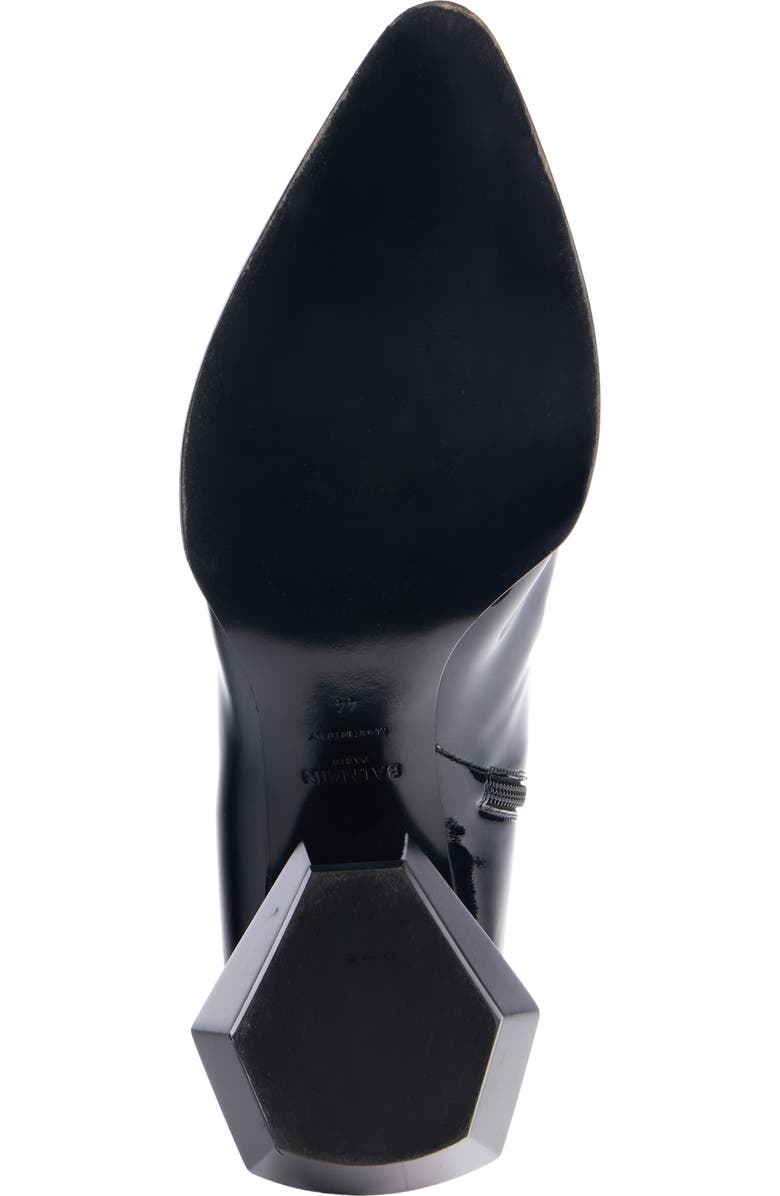 Balmain Billy Pointed Toe Ankle Boot, Alternate, color,