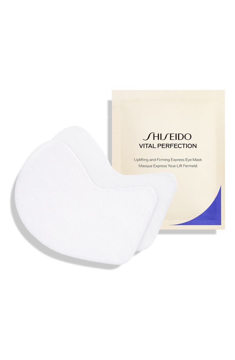 Shiseido Vital Perfection Uplifting and Firming Express Eye Mask, Main, color,