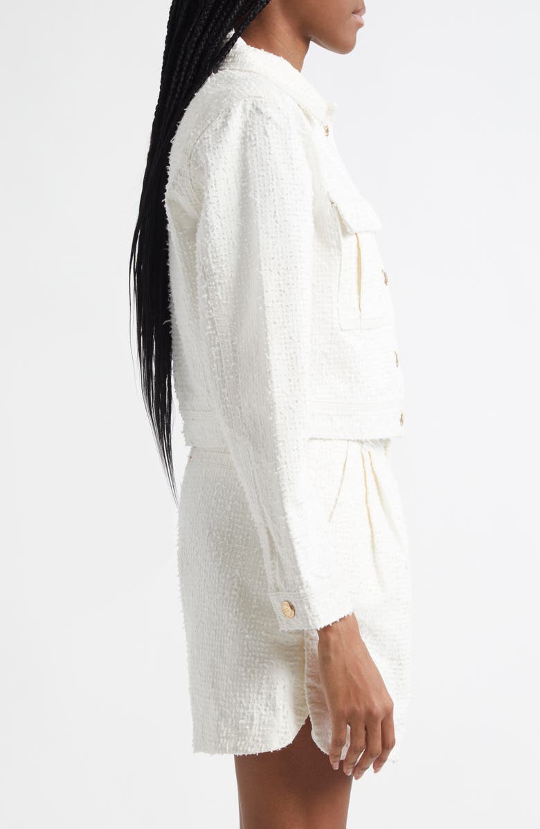 FARM Rio Cotton Tweed Jacket, Alternate, color, 