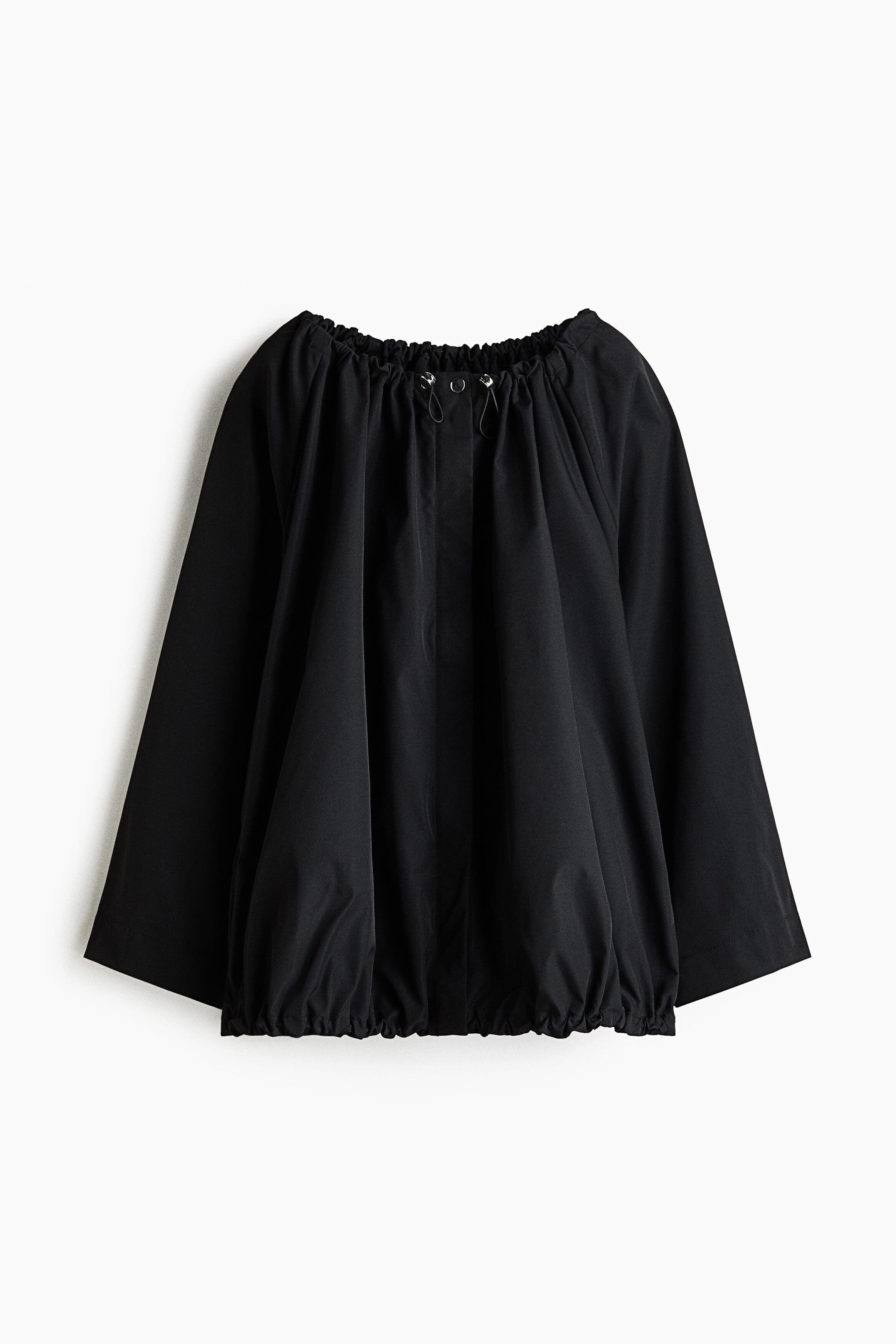 Drawstring-detail Windbreaker