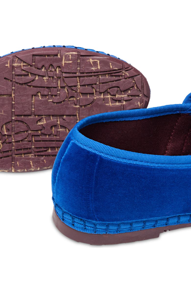 Flabelus Claire Mary Jane Flat, Alternate, color, Navy