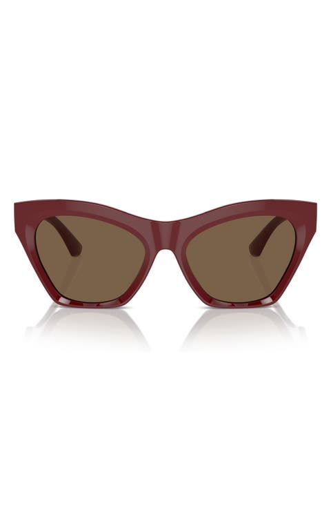 55mm Cat Eye Sunglasses