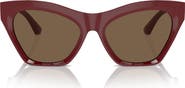 Burberry 55mm Cat Eye Sunglasses