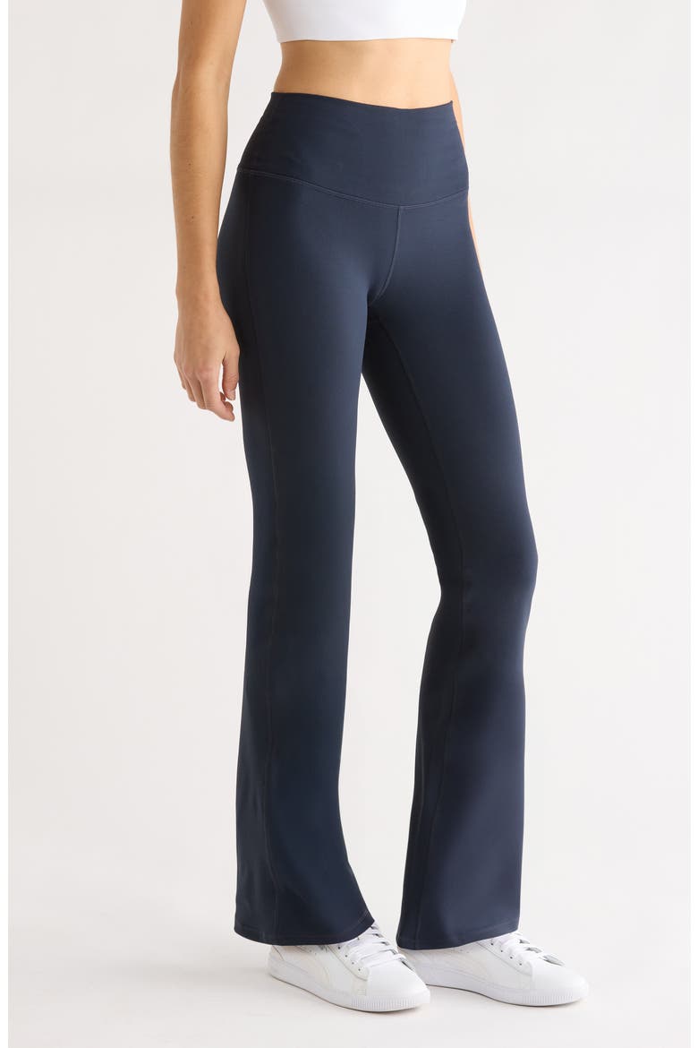 Live In Flare Leggings, Alternate, color, NAVY SAPPHIRE